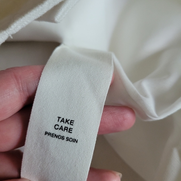 Avec Les Filles denim mini skirt in Ecru Snow Wash size 8​ - Picture 12 of 12